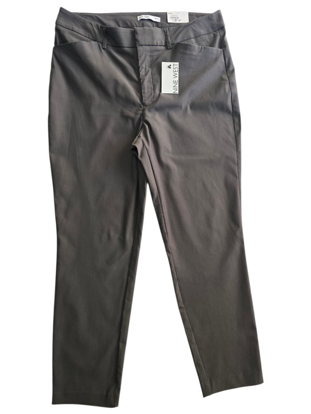 Nine West High Rise Slim Ankle Slim Through Hip & Thigh Tapered At Ankle Pants